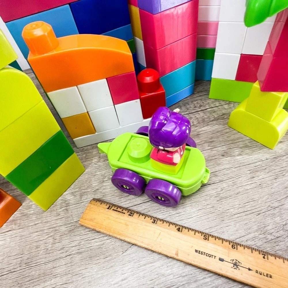 Mega‎ Blocks Big Building Blocks Bricks Lot Of Over 100 Pieces Multi Colors